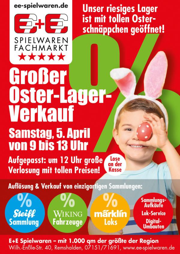 A6 Oster Lagerverkauf 2025